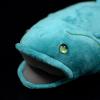 lilizzhoumax Coelacanth Plush Stuffed Animal, 14 Inch Blue Simulation Coelacanth Plush Stuffed Toy Simulate Real Animal Plush Toy, Gift for Boys and Girls view 2