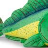 lilizzoumax Ghost Saury Fish Stuffed Animal,Simulation Mahi Mahi Plush Toy,Dorado Fish Toy,Fish Pillow, for Kids,17.7 Inch Green view 3