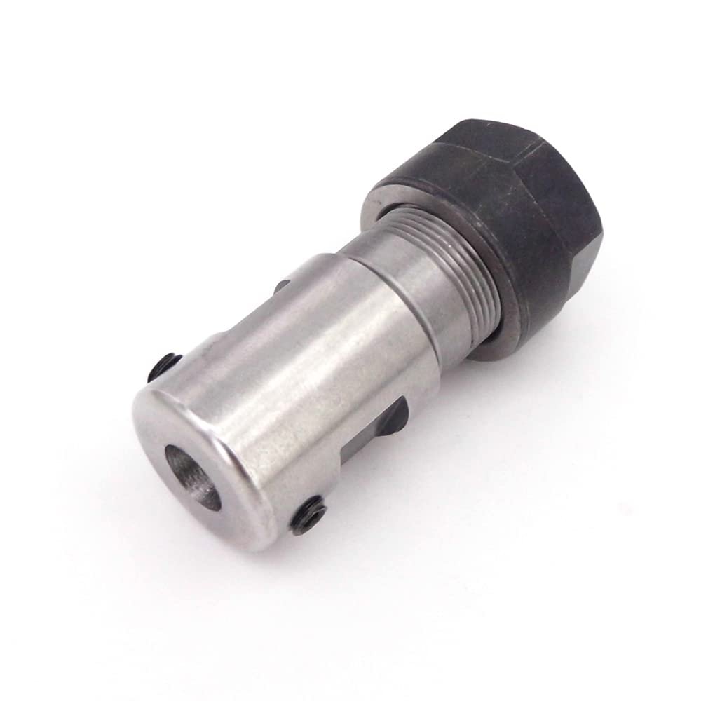 4.76mm 3/16" Flexible Shaft Coupling 5mm to 4.76mm Collet Coupler Joint for Brushless Motor RC Boat Speed Vee Oval Catamaran (5mm to 4.76mm)