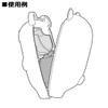 GOOD SMILE COMPANY Nendoroid Moa Kigurumi Face Parts Case, Obakeneko, White view 3
