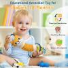 Zooawa Toddler Toys 18 Month+ Musical Christmas Toys for 2-4 Years Boys Girls Gifts, Toddler Kids Learning Toy Baby Sensory Toy, Animal Toys Dog Accordion Early Educational Music Sound Toys for Travel view 2