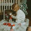 Pebble | Handmade Festive Rattle - Christmas Mouse | Crochet | Fair Trade | Pretend | Imaginative Play | Machine Washable view 3