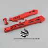 RCAWD Alloy Chassis Brace Set for Arrma 1-7 Felony/Limitless/Infraction Cars Hopups Upgrade Parts(Red) view 3