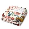 Artsadd Custom Name Blankets with Transportation Design for Baby Boy - Personalized Bus Car Blanket with Name for Kids - Cute Truck Throw Blanket - Customized Swadding Blanket for Toddler 60"x80" view 4