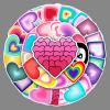 50Pcs Colorful Heart Stickers Waterproof Cute Love Stickers for Water Bottle Skateboard Scrapbooking Laptop Phone Guitar Cars Bicycle Motorcycle,Vinyl Valentines Day Stickers for Teens Kids Girls view 1