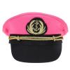 Abaodam Embroidered Cotton Sailor Hat Nautical Captain Hat for Women Men Boating Party Stage Performance Accessory view 1