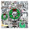 50Pcs The Northern Raccoon Stickers Vinyl Animal Sticker Pack for Laptop Water Bottle Skateboard Luggage Guitar Bicycle Cars Suitcase Scrapbook Journal,Waterproof Cute Raccoon Sticker for Kids Teens view 2