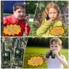 Walkie Talkies for Kids Toys for Boys Aged 5+ Outdoor Toys 2 Way Radio 22 Channel 3 Miles Range for Camp Hunt Adventure Game Birthday 6 7 8 9 10 Year Old Boys Gifts (Green) view 2