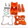 GTBRacing GTB Metal RC 1/5 Car Integrated Exhaust Box for HPI Baja KM Rovan 5B SS 5T 5SC (Orange) view 1