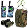 Walkie Talkies for Kids Toys for Boys Aged 5+ Outdoor Toys 2 Way Radio 22 Channel 3 Miles Range for Camp Hunt Adventure Game Birthday 6 7 8 9 10 Year Old Boys Gifts (Blue) view 1