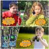 Walkie Talkies for Kids Toys for Boys Aged 5+ Outdoor Toys 2 Way Radio 22 Channel 3 Miles Range for Camp Hunt Adventure Game Birthday 6 7 8 9 10 Year Old Boys Gifts (Blue) view 2