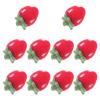 Beavorty 10pcs Felt Pink Pig Crochet Ornaments Crochet Appliques Pom Pom Beads Photo Ornament Wool Pom Pom Hair Accessories Animal Hair Clips DIY Accessory Strawberry Headband Wool Felt view 1