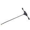 110 mm Mini T Antenna 2.4G IPEX1 1PEX4 for RC FPV Racing Freestyle for FRSKY TBS ELRS EP1 EP2 Radio Receiver DIY Parts ( Color : IPEX1 ) view 1