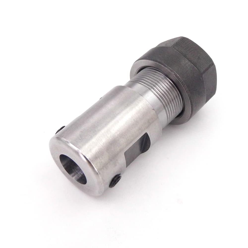 4.76mm 3/16" Flexible Shaft Coupling 8mm to 4.76mm Collet Coupler Joint for Brushless Motor RC Boat Speed Vee Oval Catamaran (8mm to 4.76mm)