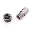 4.76mm 3/16" Flexible Shaft Coupling 8mm to 4.76mm Collet Coupler Joint for Brushless Motor RC Boat Speed Vee Oval Catamaran (8mm to 4.76mm) view 4