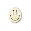 3" - 6 pack quantity Smiley face Wood cutout for crafts, wooden craft smile, summer kid crafts, multiple size options, Smiley face wood craft view 2
