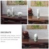Abaodam 3Pcs Small Ceramic Flower Vases Miniature Dollhouse Mini Plant Pot Ornaments 1 12 Scale Bud Vases for Dollhouse Decor and Photography Props view 3
