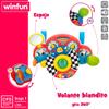 Winfun 46879 Baby Steering Wheel with Light and Sound, Toy and Accessories for Babies, Interactive, Gifts for Pram or Crib view 3