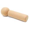 4-3/4 Inch Kokeshi Blank Wooden People, Pack of 25 Unfinished Wooden Peg People, Wooden Figurines for Crafts & Ornaments, by Woodpeckers view 4