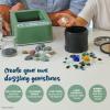 BRYTE Rock Tumbler & Tumbling Machine - Medium Mint Green, 3-Speed, Ages 8+ - Direct-Drive, 9-Day Timer & Cooling Quiet Motor - Indoor Quiet Polisher & Sea Glass Kit - Rock Tumblers for Adults & Kids view 4