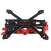 QWinOut DIY 145mm Wheelbase Carbon Fiber Rack Plate Frame Kit for FPV RC Drone Quadcopter view 3