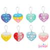 Funeta Valentines Pop Its for Kids  30 Pack Fidget Toy Valentines Day Cards for Classroom Exchange, Boys and Girls, School Classmate Gifts view 3