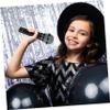 20 Pcs Simulation Microphone Toy Microphone Prop Microphone Prop for Kids Mics Props Toy Microphone for Kids Play Microphone Prop Kids Play Microphone Toys Child Plastic Pillar view 4
