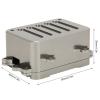 Aqur2020 RC ESC Box, Protective Metal High Strength Receiver Box Silver for 1/10 RC Crawler Car view 3
