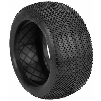 AKA PRODUCTS INC. 1/8 Truggy Evo Gridiron SSLW Tire w/Red Insert 2 AKA14113QR RC Tire