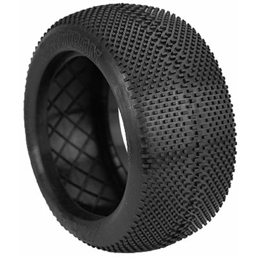 AKA PRODUCTS INC. 1/8 Truggy Evo Gridiron SSLW Tire w/Red Insert 2 AKA14113QR RC Tire