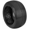 AKA PRODUCTS INC. 1/8 Truggy Evo Gridiron SSLW Tire w/Red Insert 2 AKA14113QR RC Tire view 1
