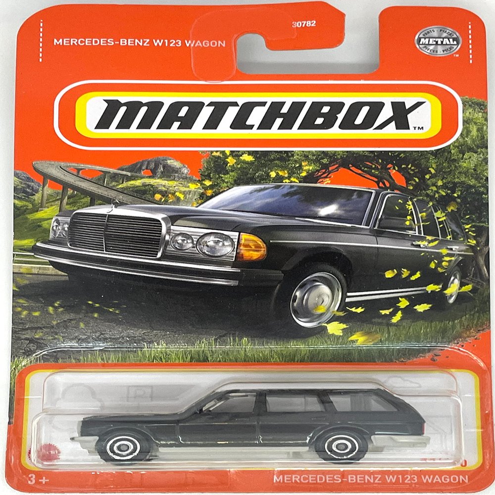 Matchbox 2022 - Mercedes-Benz W123 Wagon [Black] 22/100