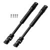 RC Crawler Drive Shaft 105-155MM Upgrades for 1/10 SCX10 D90 Gen7/Pro RC 4WD GEN8 SCX10-II,RCMYou 2pcs Universal Driveshaft,Full Steel Axles Part Hop-Ups,Black (2pcs 105-155MM) view 1
