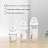 Gulicola Natural Glass Baby Bottle for Breastfeeding Babies, Newborn Anti-Colic Bottle Set with Slow Flow Nipple, 0-3 Months, 5 oz, 2 Pack - White view 3
