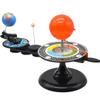 DKULMN Sun Earth Moon Orbital Model, Solar System Toys,3D Solar System Model Solar System for Kids Educational Teaching Tool Astronomy Science Kit for Astronomy Cognition Teaching view 1