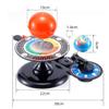 DKULMN Sun Earth Moon Orbital Model, Solar System Toys,3D Solar System Model Solar System for Kids Educational Teaching Tool Astronomy Science Kit for Astronomy Cognition Teaching view 3
