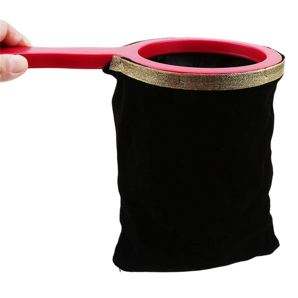 Magic Trick Props Disappear Trick Toys Magic Tricks Bag Funny Toy Magical Props(Black Bag)