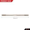 RCAWD Turnbuckle M5X89mm for ARRMA 6S 1/8 Kraton Notorious Outcast Talion 6S & 1/7 Fireteam 6S Upgrades,Stainless Steel Tie Rod Parts #AR330221#ARAC9393#ARA330662 view 3
