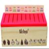 LEXIBOOK EDU250i1 Bio Toys-Vocabulary Wooden Sorting Box EN/FR view 2