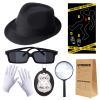Keymall Kids Spy Kit Detective Costume Accessories 7Pcs for Investigation Role Play Dress Up Costume Educational Science Gift (Set B) view 1