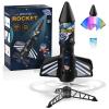 Mafbeanl Rocket Launcher for Kids, Self Launching Motorized Air Rocket Toy, Outdoor Toys for Ages 8-12, Model Rockets with Parachute Safely Land, Spaceship Launch up to 200 ft Birthday Gifts for Boys view 1
