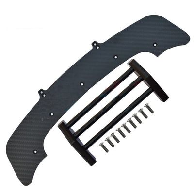 GPM for ARRMA 1/7 Infraction 6S BLX -ARA109001 Carbon Fiber Car Front Chassis + Crash Bar