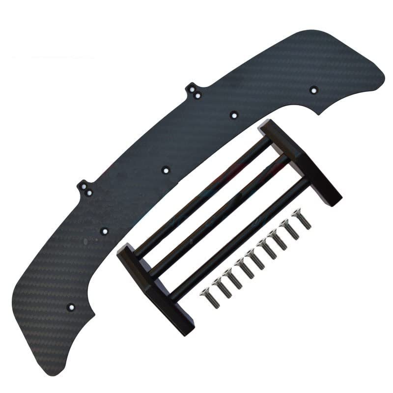 GPM for ARRMA 1/7 Infraction 6S BLX -ARA109001 Carbon Fiber Car Front Chassis + Crash Bar