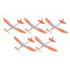 TOYANDONA Airplane Toys- 5Pcs Glider Planes DIY Rubber Band view 1