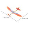 TOYANDONA Airplane Toys- 5Pcs Glider Planes DIY Rubber Band view 2