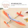 TOYANDONA Airplane Toys- 5Pcs Glider Planes DIY Rubber Band view 4