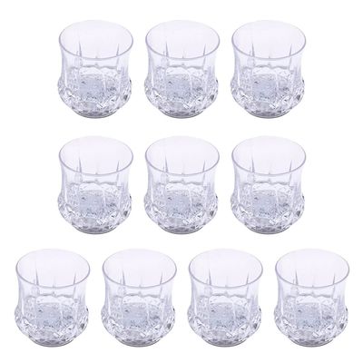 10pcs Pineapple Cup Led Cups Light Glasses Kids Party Cups Light up Glowing Glasses Flashing Drink Tumbler Bulk Toys for Kids Tumblers White Plastic Child Light Cup Juice
