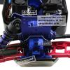 RCarmumb Gear Box Upgrades Part for 1/8 Sledge 4WD,Aluminum Front Rear Universal Gear Box Housing, RC Gearbox Hops up for Sledge Monster Truck RC Car #95076-4,Replace #9529, Navy Blue1 Set view 3