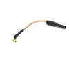 3PCS 5.8GHz 2.15dBi L Size MMCX Linear Antenna 80mm Angle MMCX 90 Degree Linear Antenna for FPV Transmitter ( Color : 1 PCS ) view 3
