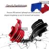RCarmumb Upgrades Part for 1/8 Sledge 4WD,Aluminum Main Gear Cover Alloy Hops up for Sledge 4WD Monster Truck RC Car #95076-4,Replace #9584,Red view 4
